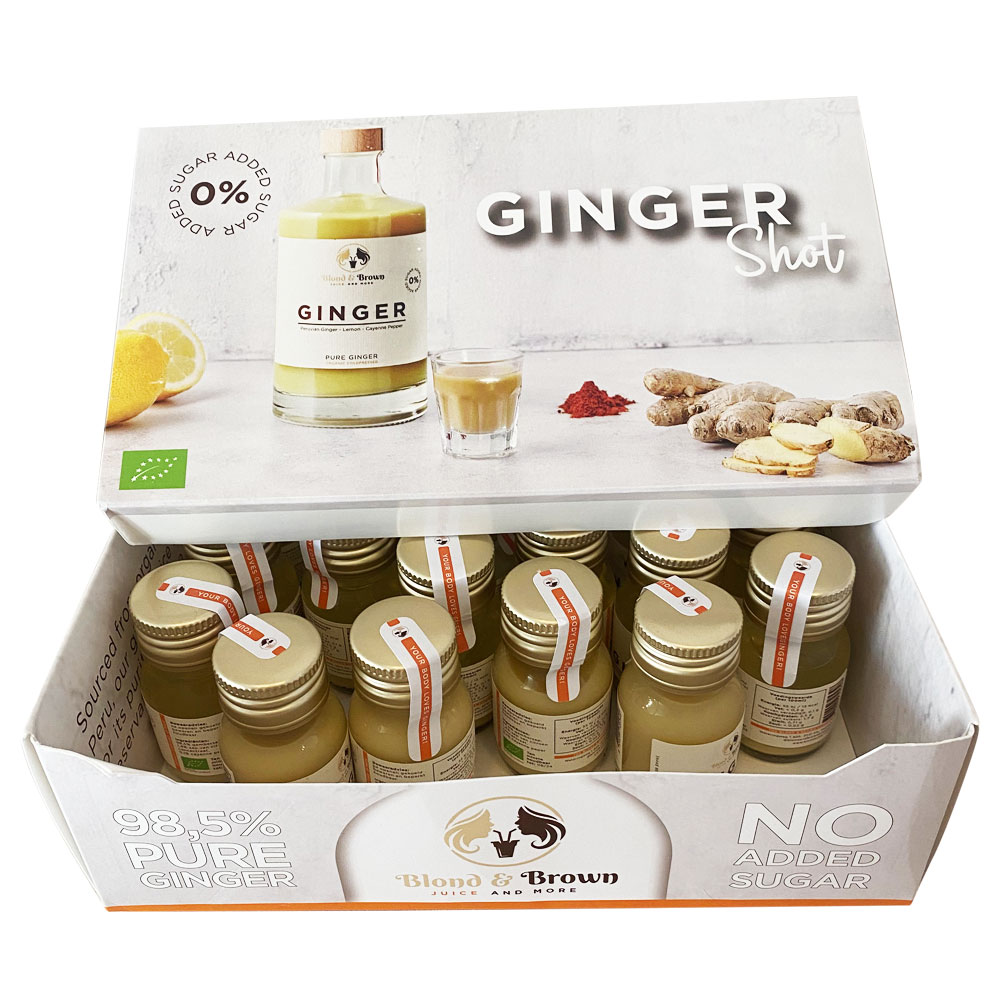 Organic ginger concentrate - box 42x30ml