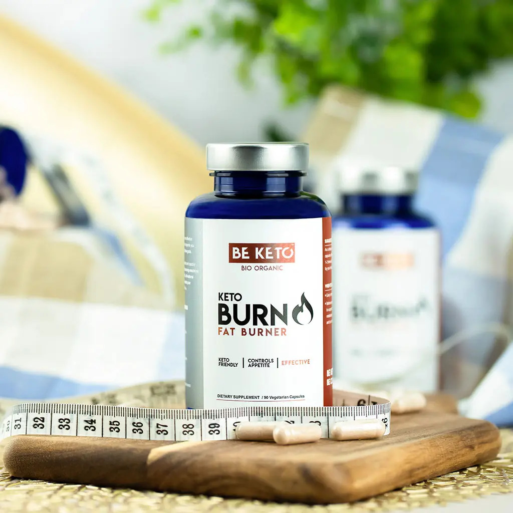 Keto Burn - Хранителна добавка за изгаряне на мазнини - 60 капсули BeKeto™