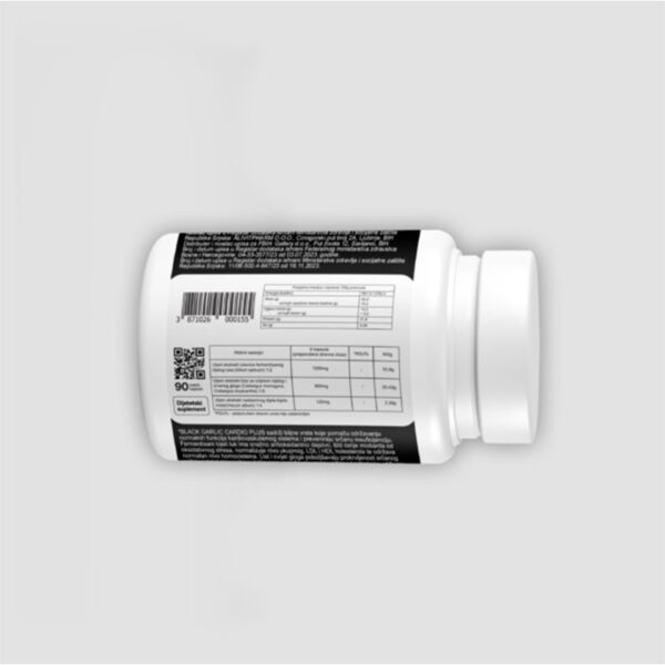 Black Garlic CARDIO PLUS Alivit Pharm - 90 меки желатинови капсули - състав