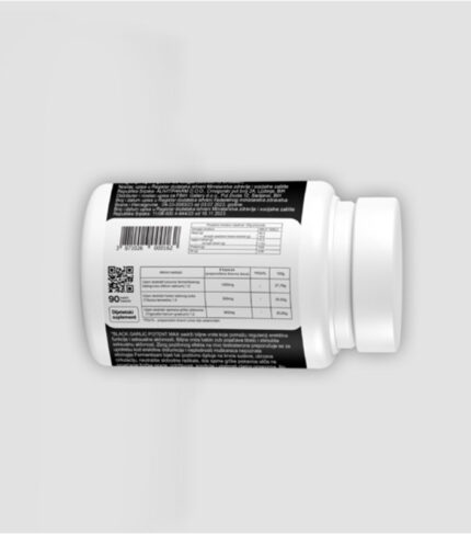 Black Garlic POTENT MAX Alivit Pharm - 90 меки желатинови капсули - състав