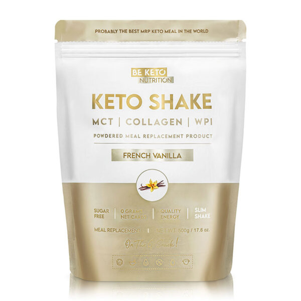 Диетичен кето шейк френска ванилия / Diet Keto Shake French Vanilla BeKeto™